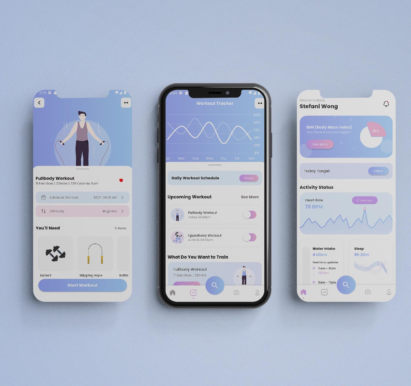 Healthcare Management and Fitness Apps